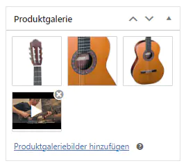 Product Gallery with YouTube videos